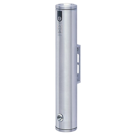 Vestil Aluminum Bollard Smokers, 19" SMK-W-19A